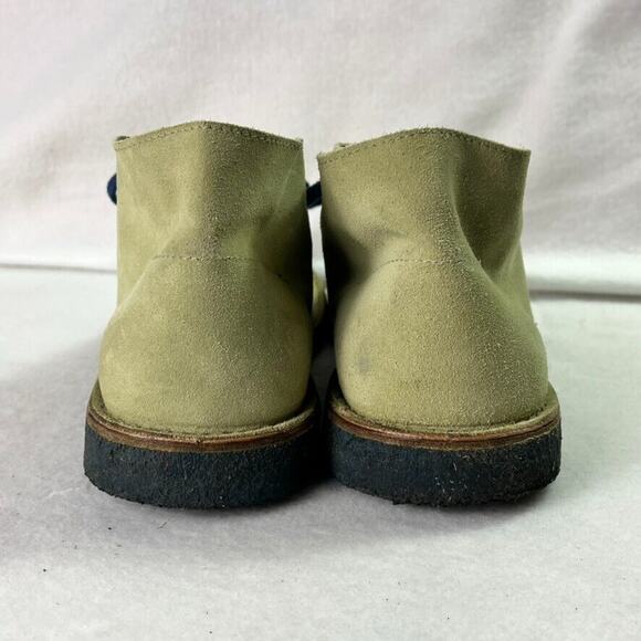 Wally Walker Chukka Boots Mens 12 Leather Suede Italy Made Lace Up Casual Formal - Picture 5 of 13